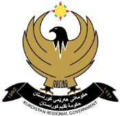 Wappen der Autonomen Region Kurdistan