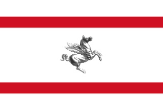Flagge der Toskana