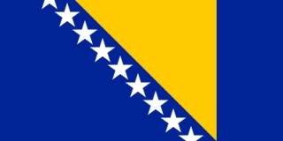 Flagge Bosnien und Herzegowina