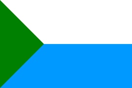 Flagge der Region Chabarowsk