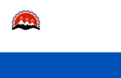 Flagge der Region Kamtschatka