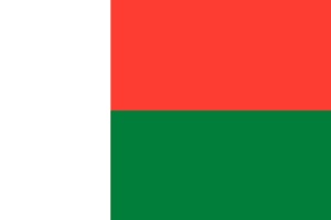 Flagge Madagaskar