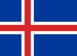 Flagge von Island