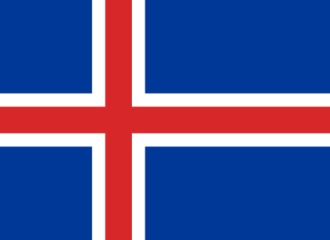 Flagge von Island