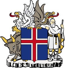 Wappen von Island