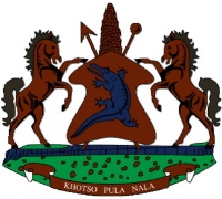 Wappen von Lesotho