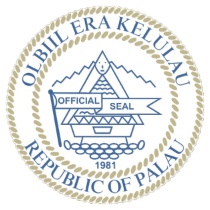 Wappen von Palau