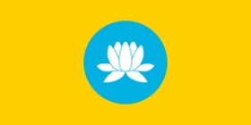 Flagge von Kalmückien