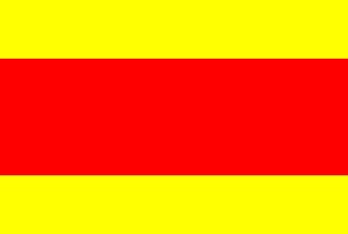 Maharaja Flagge bis 1936