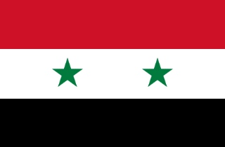 Flagge von Syrien