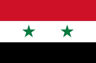 Flagge von Syrien