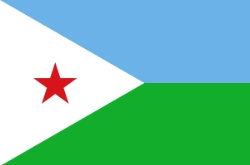 Flagge von Dschibuti